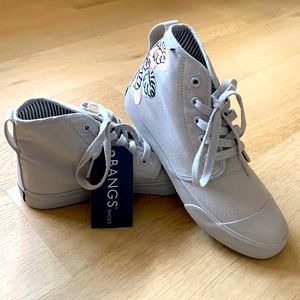 Womens high top Bangs sneakers